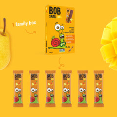 BOB SNAIL PEAR MANGO STRIPES 84G