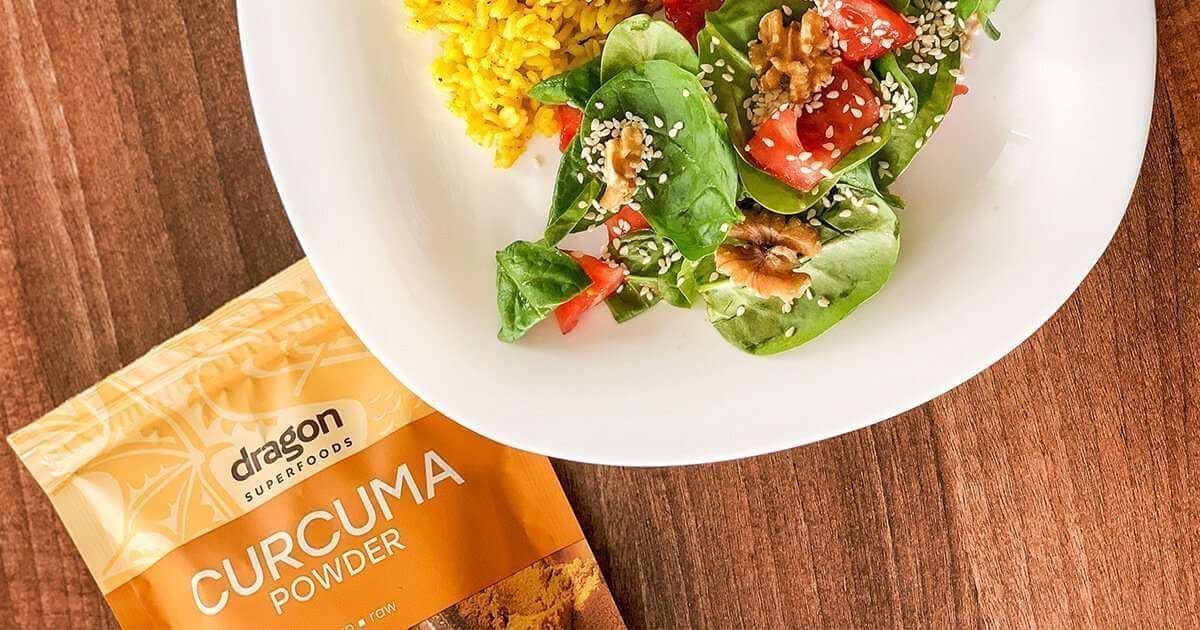 Curcuma, powder, Bio, Dragon Superfoods, 150g