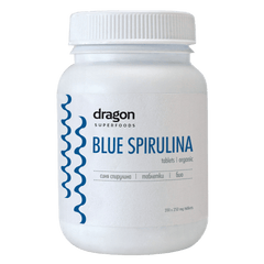 Buy Dragon Superfoods Blue Spirulina Tablets 50g - 200 tablets at PHYTAMINS.AE