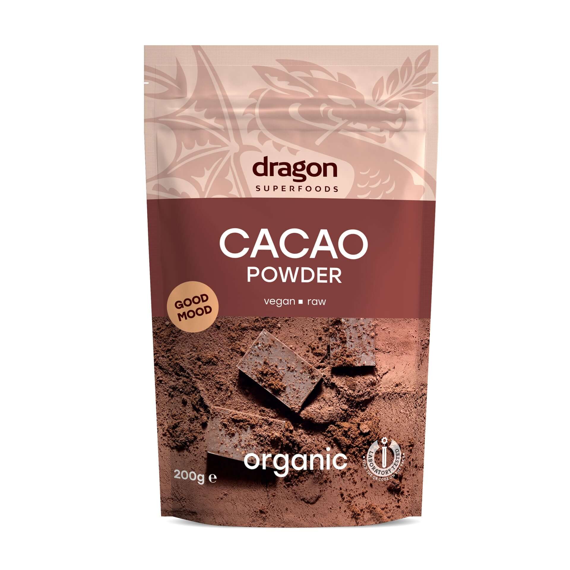Buy Dragon Superfoods Cacao Powder Criollo Raw 200g at PHYTAMINS.AE