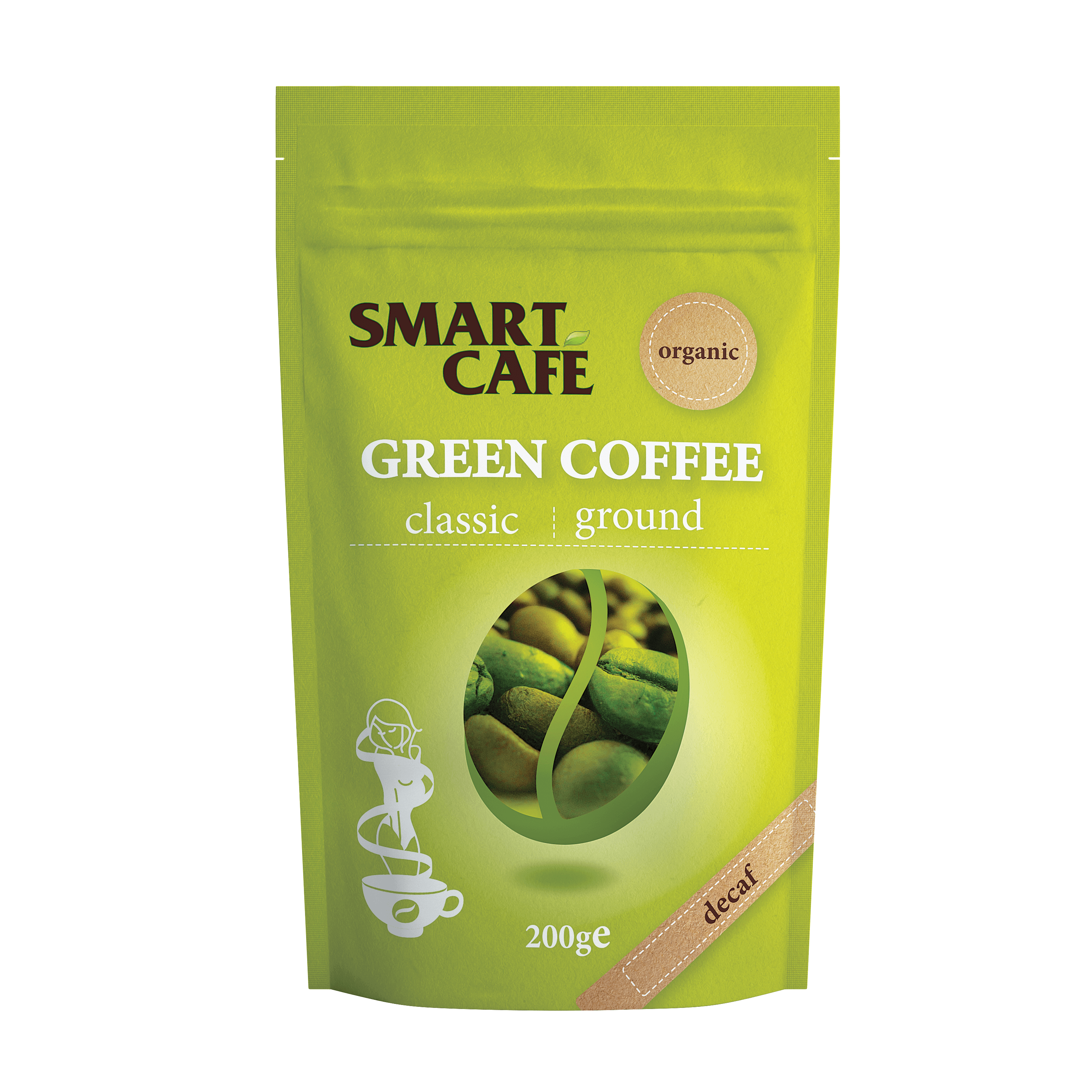 Buy Dragon Superfoods Green Coffee Decaf 200g at PHYTAMINS.AE