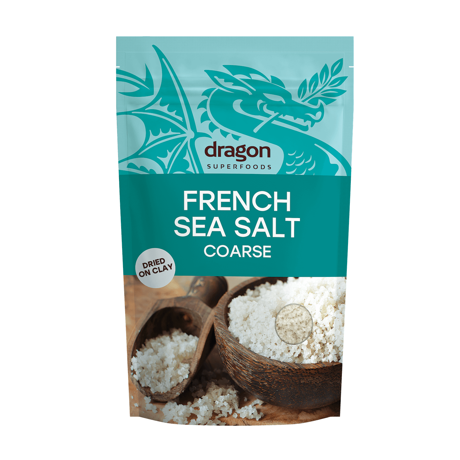 Buy Dragon Superfoods Pure French Sea Salt Coarse 500g at PHYTAMINS.AE