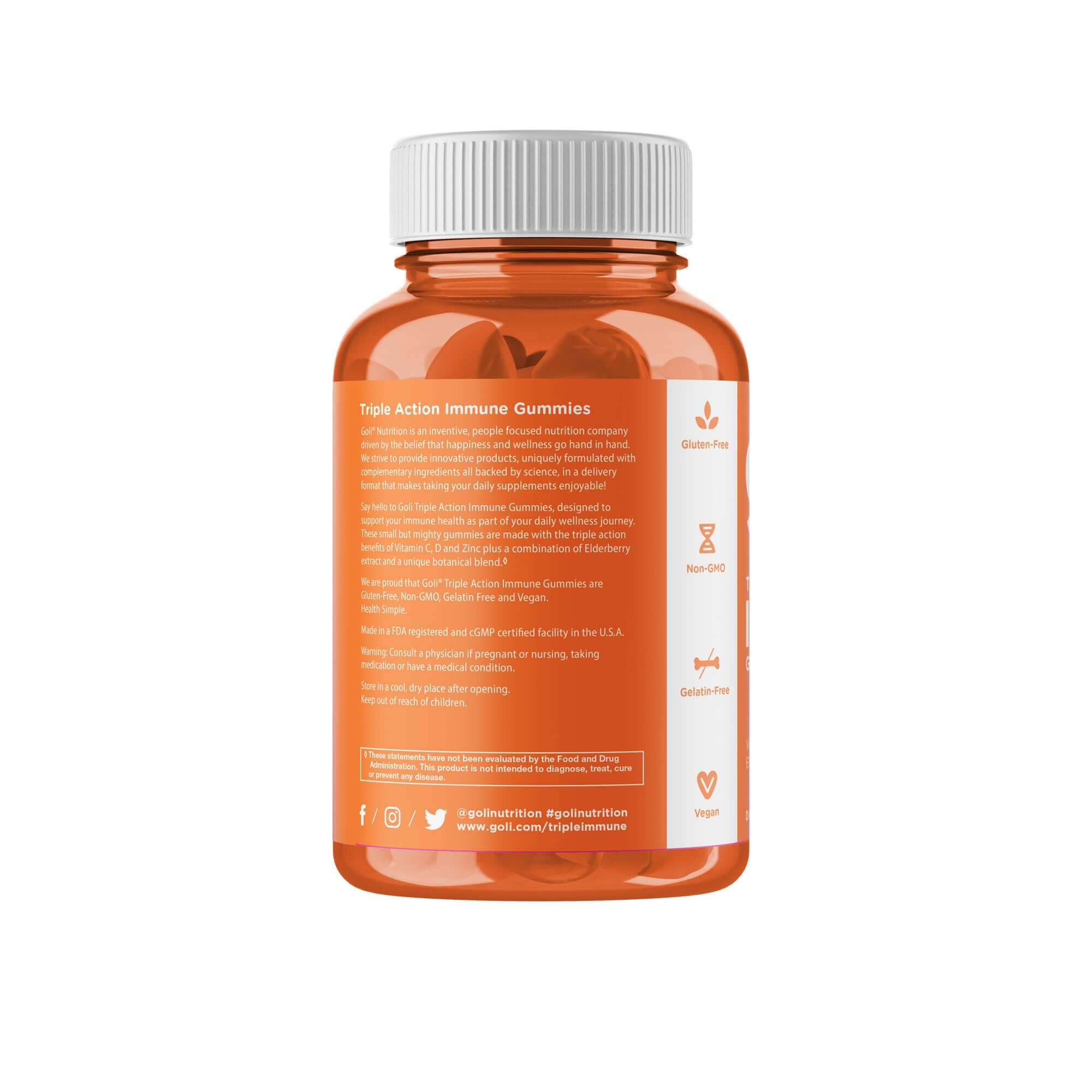 Buy Goli Nutrition Triple Action Immune Gummies at PHYTAMINS.AE