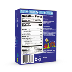 APPLE BLUEBERRY FRUIT ROLLS 100G