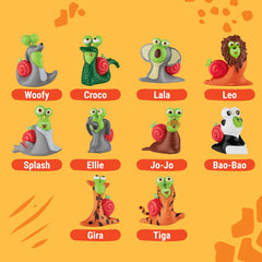 BOB SNAIL EAT & PLAY (FRUIT ROLL + TOY) 20G