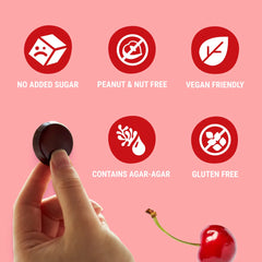 BOB SNAIL APPLE CHERRY FRUIT JELLIES 90 G