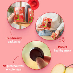 BOB SNAIL APPLE CHERRY FRUIT JELLIES 90 G