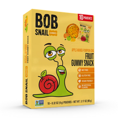 BOB SNAIL APPLE MANGO PUMPKIN CHIA FRUIT JELLIES 90 G