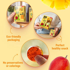 BOB SNAIL APPLE MANGO PUMPKIN CHIA FRUIT JELLIES 90 G