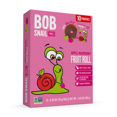 APPLE RASPBERRY FRUIT ROLLS 100G