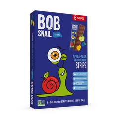 BOB SNAIL APPLE PEAR BLUEBERRY STRIPES 84G
