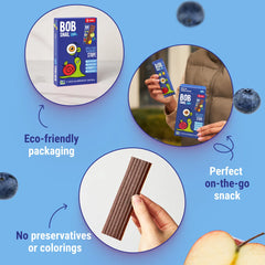 BOB SNAIL APPLE PEAR BLUEBERRY STRIPES 84G