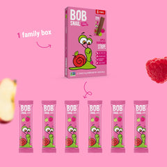 BOB SNAIL APPLE RASPBERRY STRIPES 84G