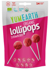ORGANIC STRAWBERRY POPS (14 PCS) 87G