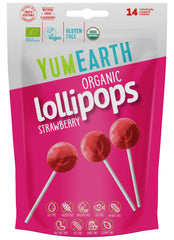 ORGANIC STRAWBERRY POPS (14 PCS) 87G