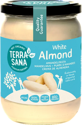 ORGANIC WHITE ALMOND BUTTER 500GM NL