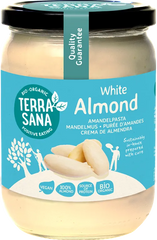 ORGANIC WHITE ALMOND BUTTER 500GM NL