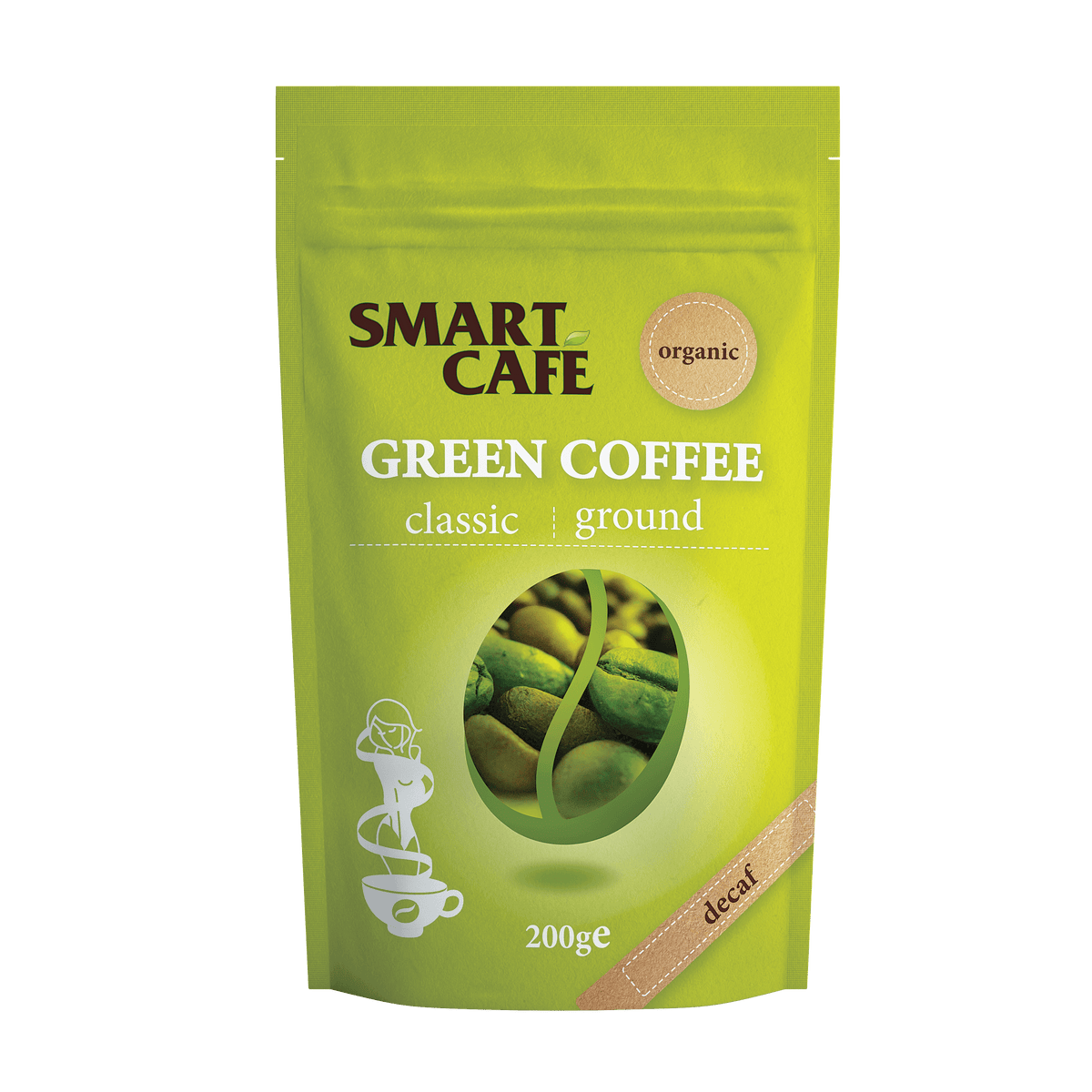 Buy Dragon Superfoods Green Coffee Decaf 200g at PHYTAMINS.AE