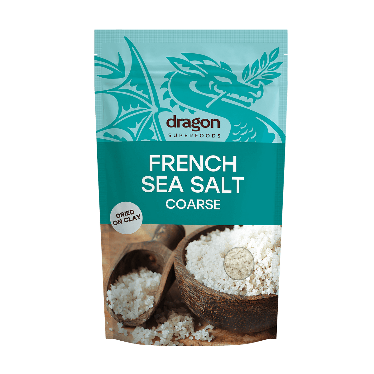 Buy Dragon Superfoods Pure French Sea Salt Coarse 500g at PHYTAMINS.AE