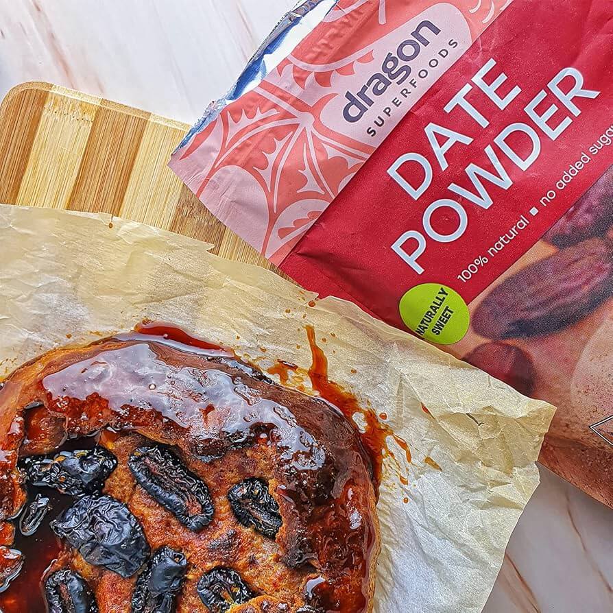 Date Powder Dragon Superfoods Cake