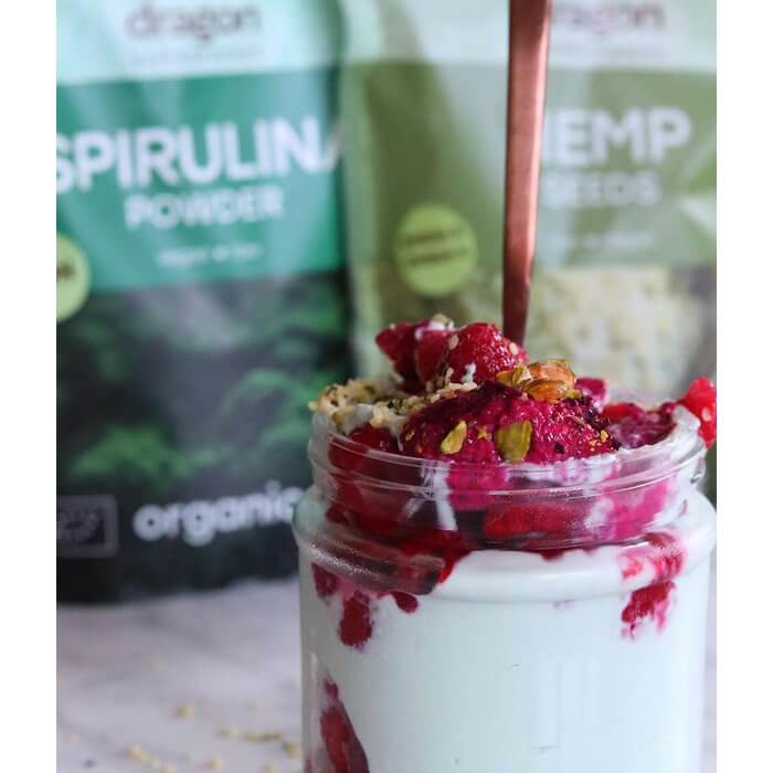 Spirulina powder, Bio, Dragon Superfoods, 200gHemp Seeds Spirulina powder, Bio, Dragon Superfoods, 200g
