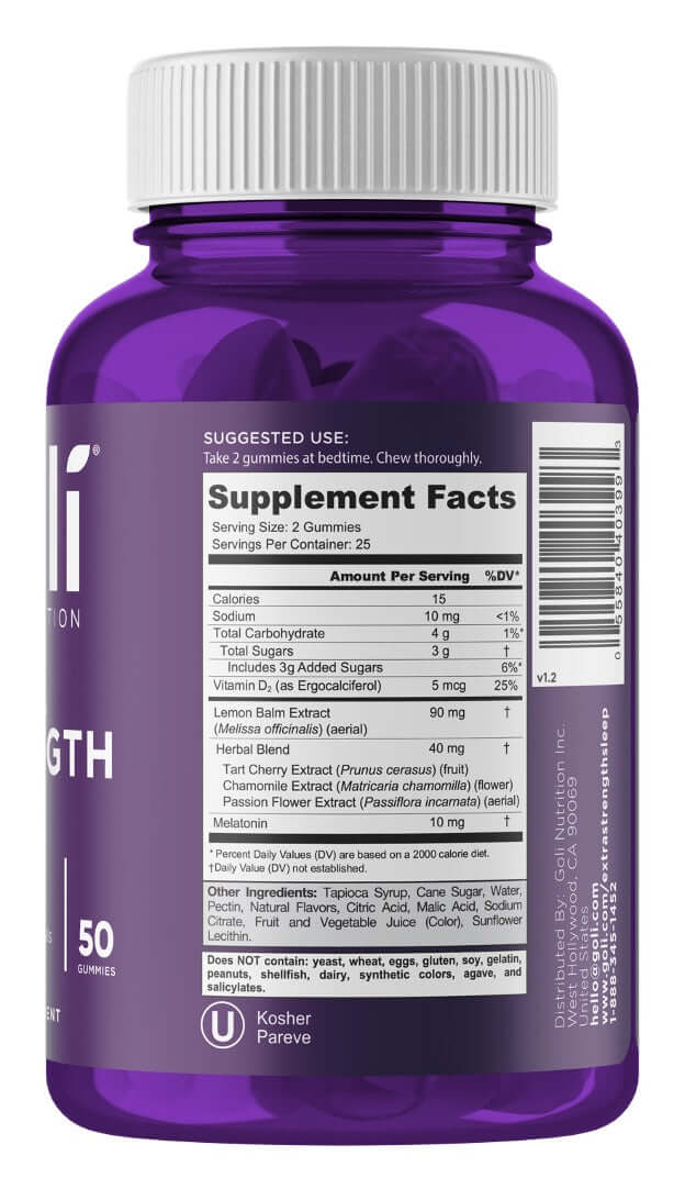 Buy Goli Nutrition Dreamy Sleep Gummies at PHYTAMINS.AE