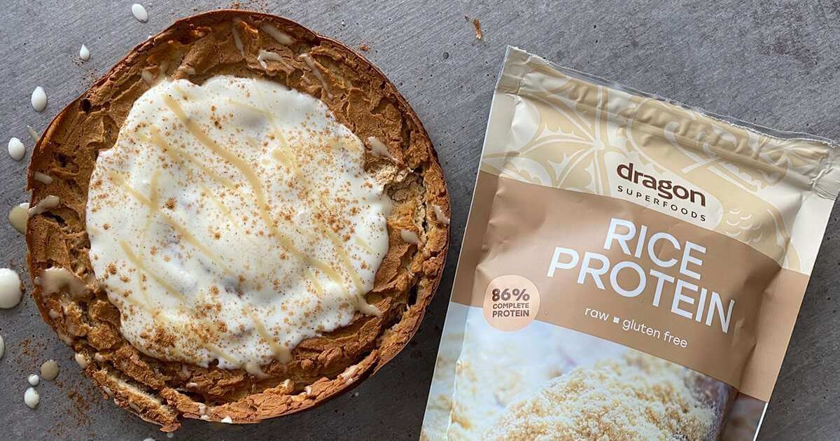 Rice Protein, Bio, Dragon Superfoods, 200g