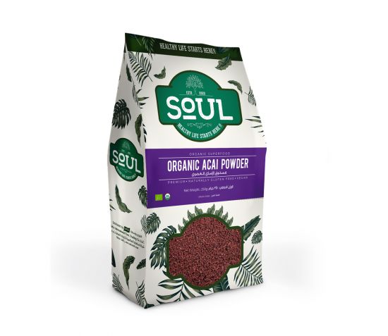 SOUL ORGANIC PREMEIUM ACAI POWDER 200GM BRAZIL