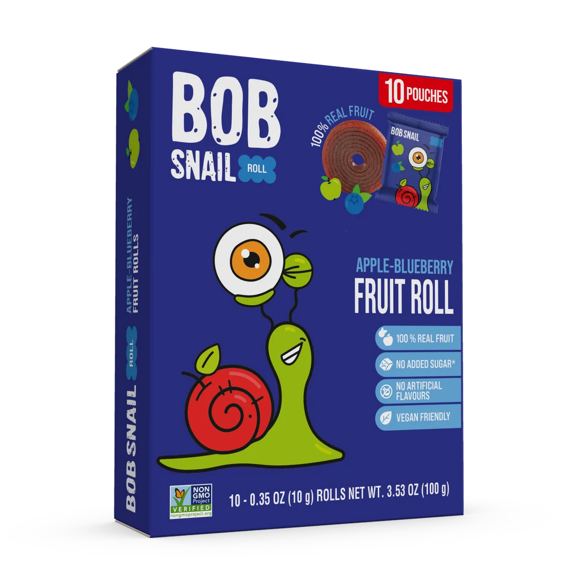 APPLE BLUEBERRY FRUIT ROLLS 100G
