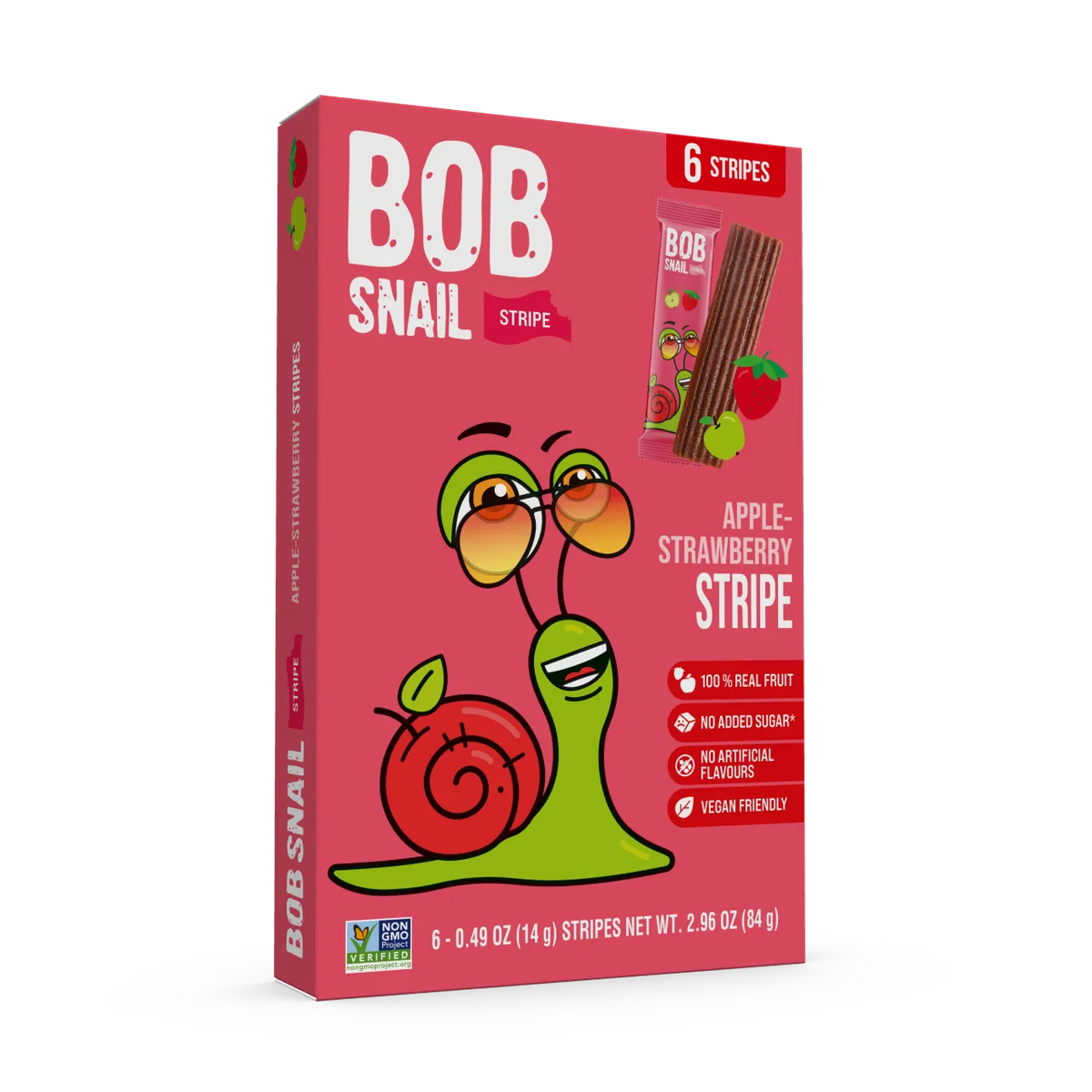 BOB SNAIL APPLE STRAWBERRY STRIPES  84G