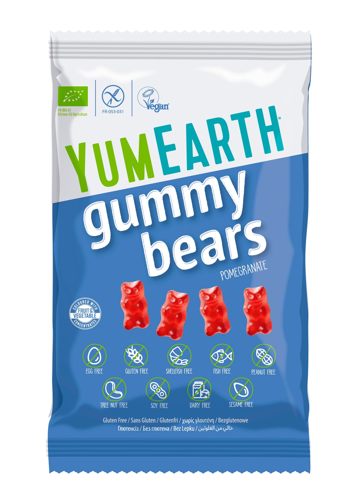 ORGANIC GUMMY BEARS 50G