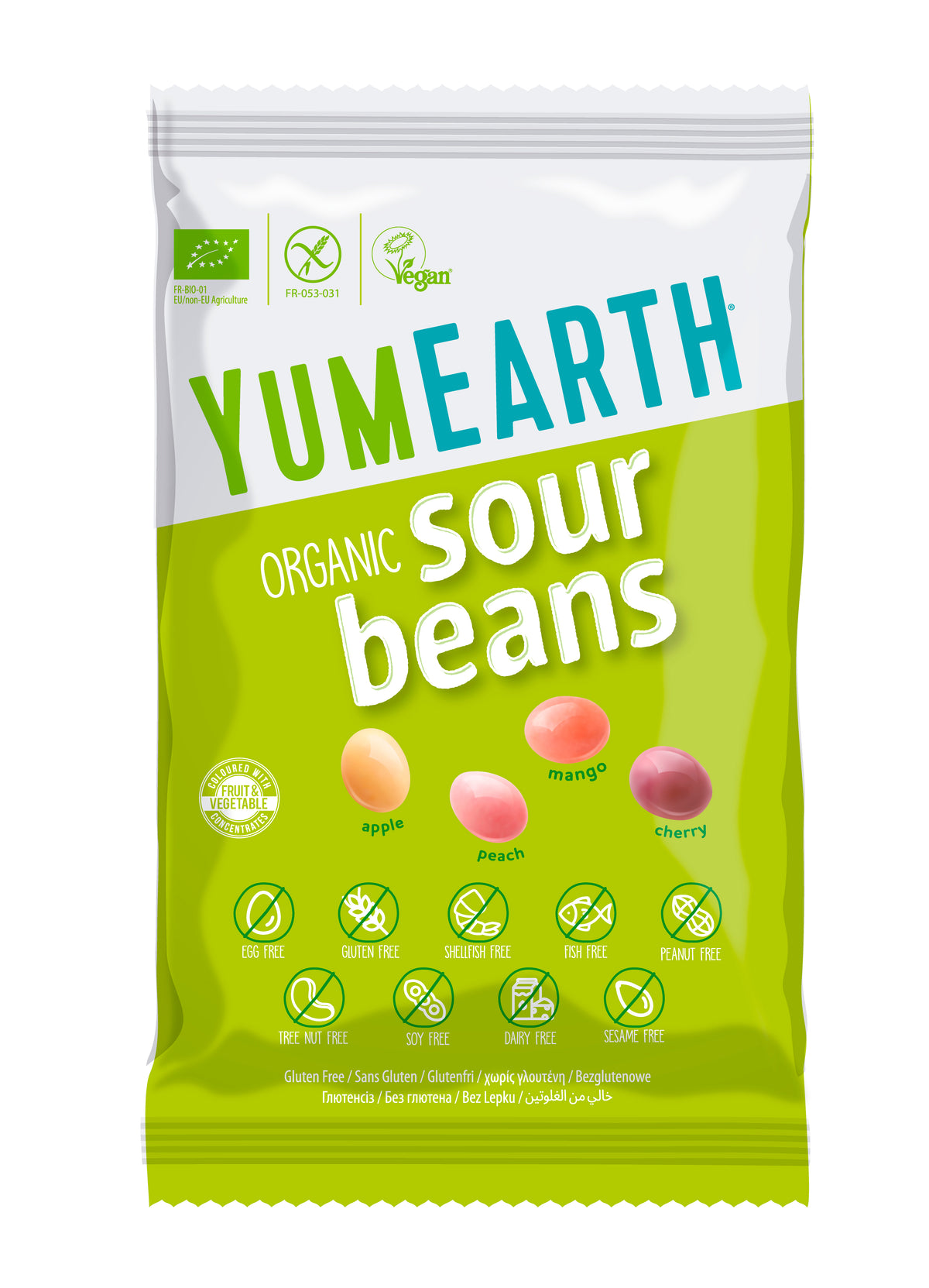 ORGANIC SOUR BEANS 50G