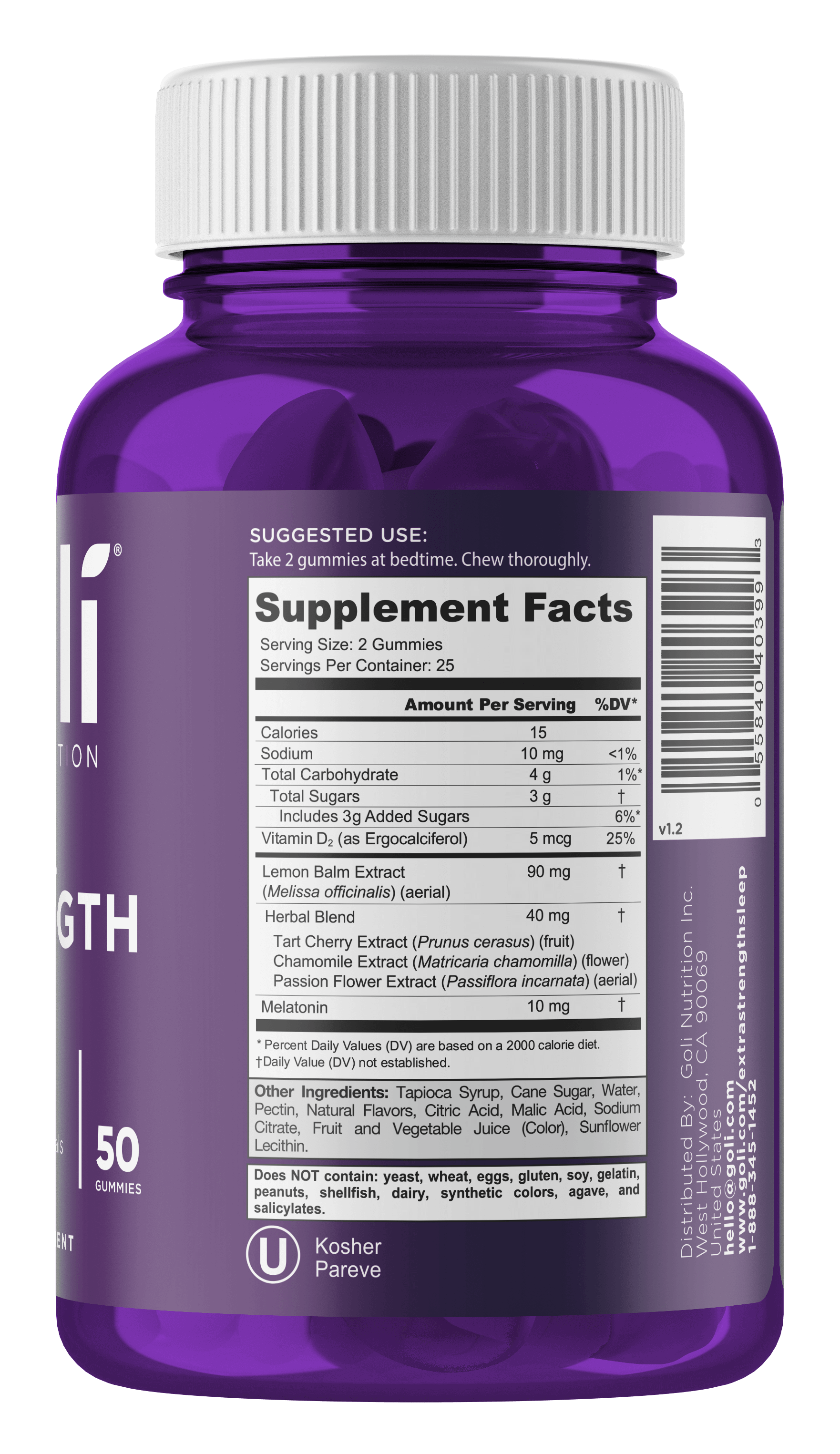 Buy Goli Nutrition Dreamy Sleep Gummies at PHYTAMINS.AE