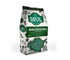 SOUL ORGANIC GREEN SPIRULINA POWDER 250GM