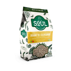 SOUL ORGANIC QUINOA TRICOLOR -500GM